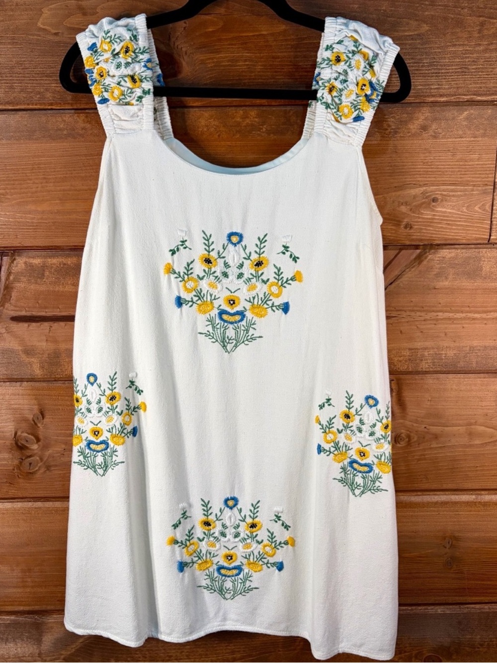 White Floral Kirious Los Angeles dress